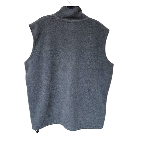 Ozark Trail Men's Front Zip Gray Vest with Black Trim Size Medium - Picture 2 of 10